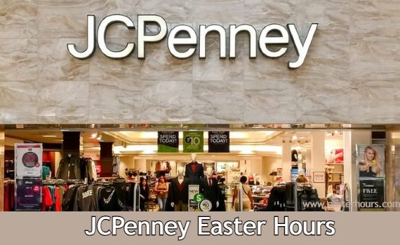 Is JCPenney Open on Easter Sunday