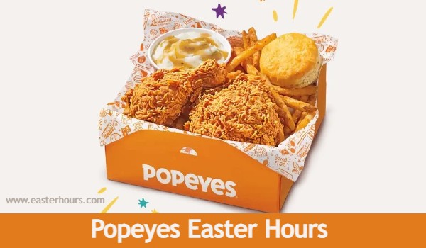 Is popeyes open on easter